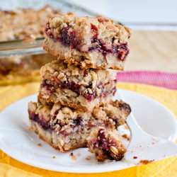 Old World Raspberry Bars