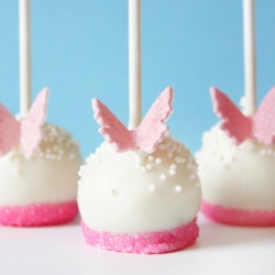 Flower & Butterfly Cake Pops