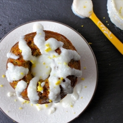 Meyer Lemon Poppy Seed Bundt Cakes