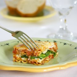 Turkey and Spinach Lasagna