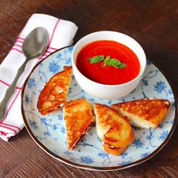 Italian Grilled Cheese and Soup