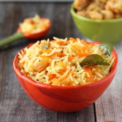 Carrot Lemon Rice