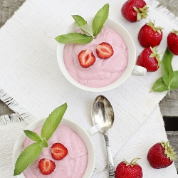 Cream Cheese with Strawberries