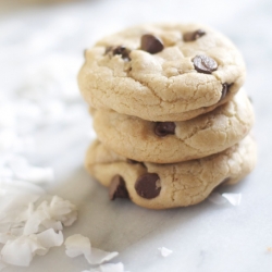 Coconut Chocolate Chip Cookies