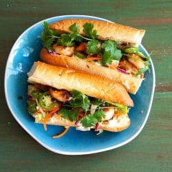 Lemongrass Shrimp Banh Mi