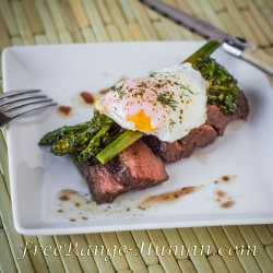 Sirloin Steak and Eggs