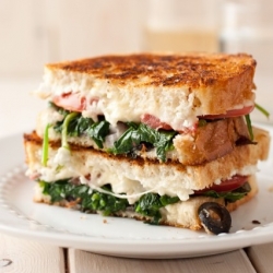 Mediterranean Grilled Cheese