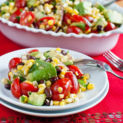 Avocado Corn Tomato Salad