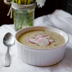 Radish Leek Soup