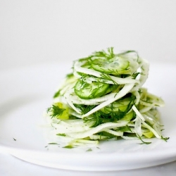 Fennel Dill and Cucumber Salad