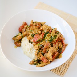 Curry with Chinese Cabbage & Cashew