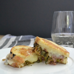 Brussels Sprouts Grilled Cheese