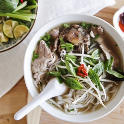 Pho Bo, Vietnamese Beef Noodle Soup