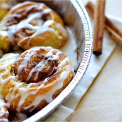 Puff Pastry Cinnamon Rolls