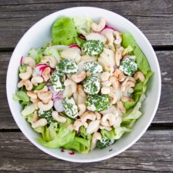 Radish Salad with Goat Cheese