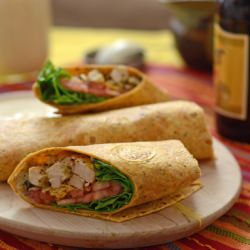 Fiery Grilled Chicken Wraps