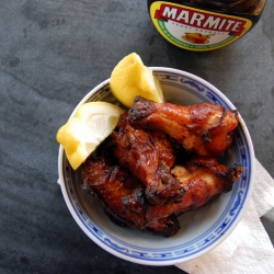 BBQ Marmite Chicken Wings