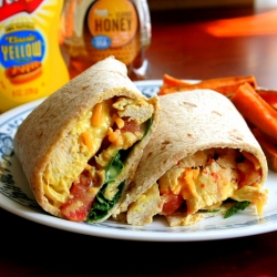 Honey Mustard Chicken Wrap