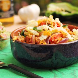 Spicy Chicken and Rice Bowl