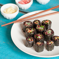 Quinoa Vegetable Rolls