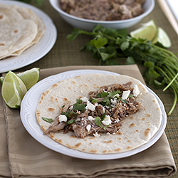 Shredded Pork Taco