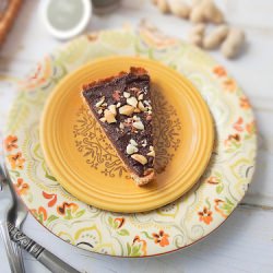 Maple Peanut Butter Chocolate Tart