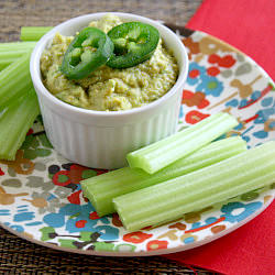 Vegan Jalapeno and Lime Hummus