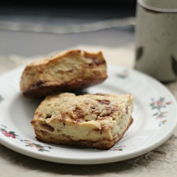 Cinnamon Honey Scones