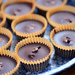 Dark Chocolate Almond Butter Cups