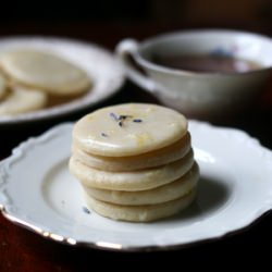 Lavender Lemon Sugar Cookies