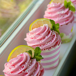 Pink Lemonade Cupcakes