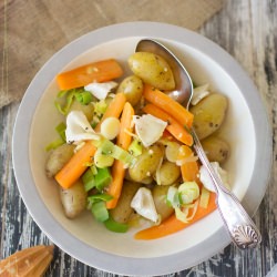 New Potatoes with Lemon Dressing