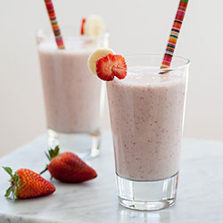 Strawberry Banana Milkshake