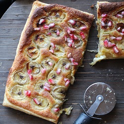 Sweet Almond Cream Tart with Fruits