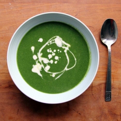 Nettle Lovage Soup