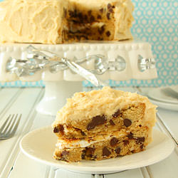 Chocolate Chip Cookie Cake