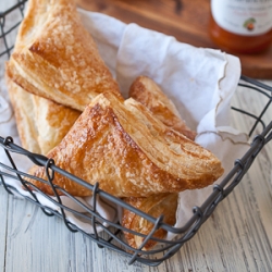 Apricot, Peaches and Cream Turnover