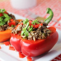 Asian Stuffed Peppers