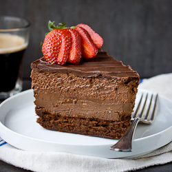 Chocolate Mousse Cheesecake