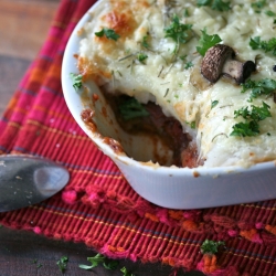 Mushroom and Potato Goodness Pie