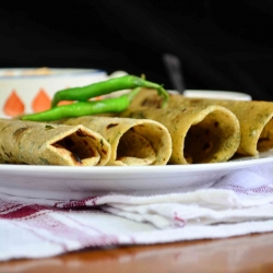 Whole Wheat Flatbread with Mint