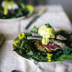 Quinoa Nettle Cakes