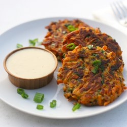 Sweet Potato & Bacon Latkes