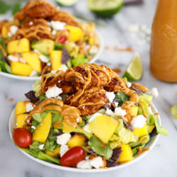 Tortilla Crusted Chipotle Salad