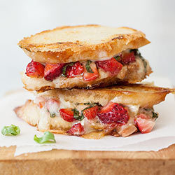 Strawberry Grilled Cheese