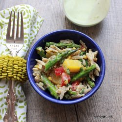 Orzo Salad w/Chobani Basil Dressing