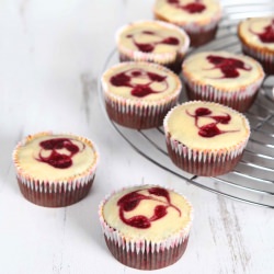 Raspberry Brownie Cheesecake Swirl