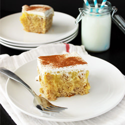 French Toast Poke Cake