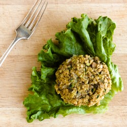 Grab & Go Quinoa Veggie Burgers