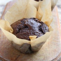 Double Chocolate Chunk Muffins